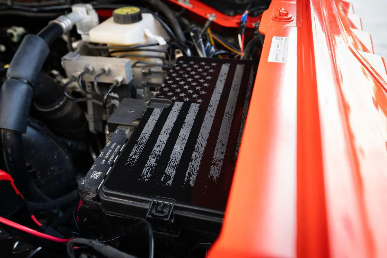 Laser Series Acrylic Fuse Box Cover Overlay - 2021+ Bronco / 2024+ Ranger