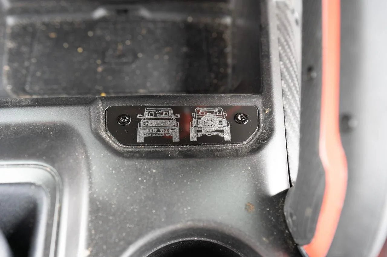 Laser Series Acrylic Shifter Trim Insert - 2021+ Bronco - Speedlogix