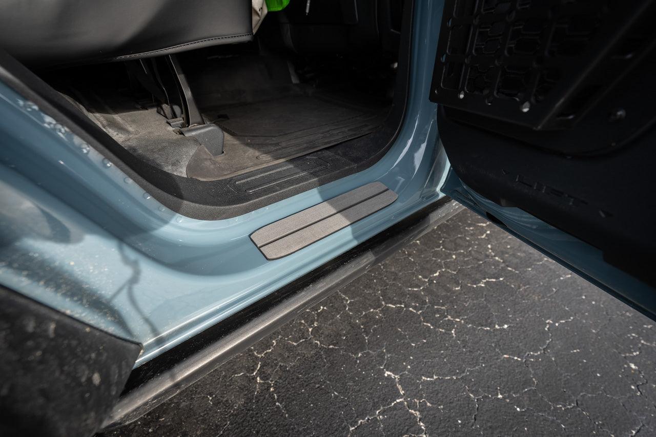 Laser Series Door Sills (Marine EVA Foam) - 2021+ Bronco 2 Door and 4 Door