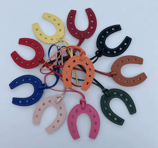 Leather Horseshoe Keychain - Speedlogix
