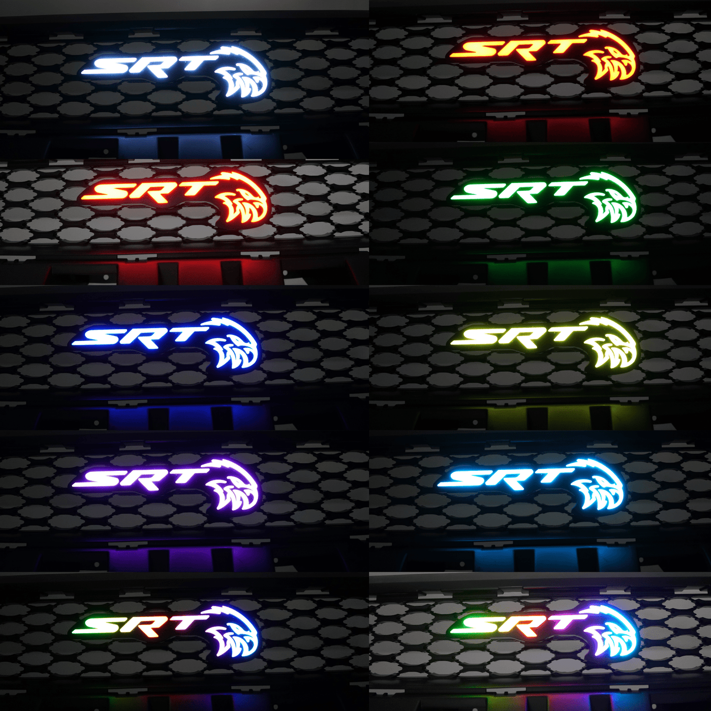 LED Badges: Multicolor (Mopar vehicles) - Speedlogix