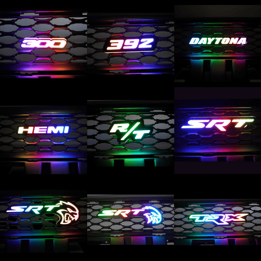 LED Badges: Multicolor (Mopar vehicles) - Speedlogix
