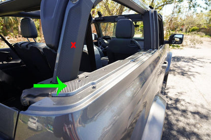 Ledge Protection - 2021+ Bronco 2/4 Door - Speedlogix