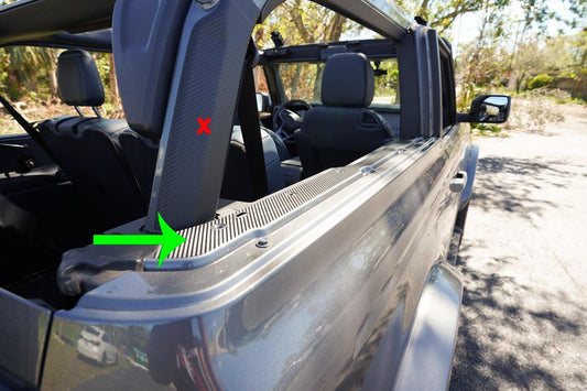 Ledge Protection - 2021+ Bronco 2/4 Door - Speedlogix