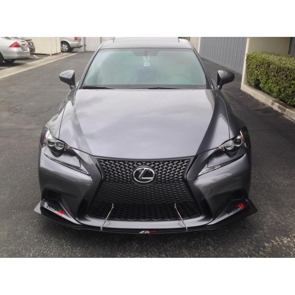 Lexus IS - 250 / IS - 300 F Sport Bumper Carbon Fiber Front Wind Splitter 2014 - 2015 - Speedlogix