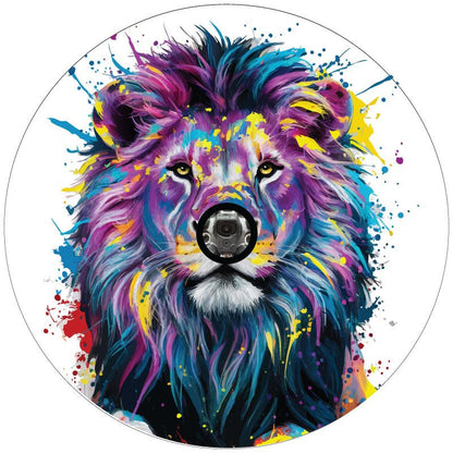 Lion Paint - Splattered Color Pop Bronco Spare Tire Cover - Speedlogix