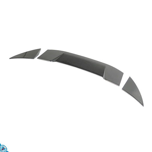 2022+ Lotus Emira (Type-131) LPE Style Pre-Preg (Dry) Carbon Fiber 3-Piece Rear Spoiler | FYBR Aerodynamics