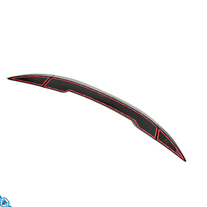 2022+ Lotus Emira (Type-131) LPE Style Pre-Preg (Dry) Carbon Fiber 3-Piece Rear Spoiler | FYBR Aerodynamics