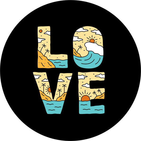 LOVE Beach Creative Bronco Spare Tire Cover - Speedlogix