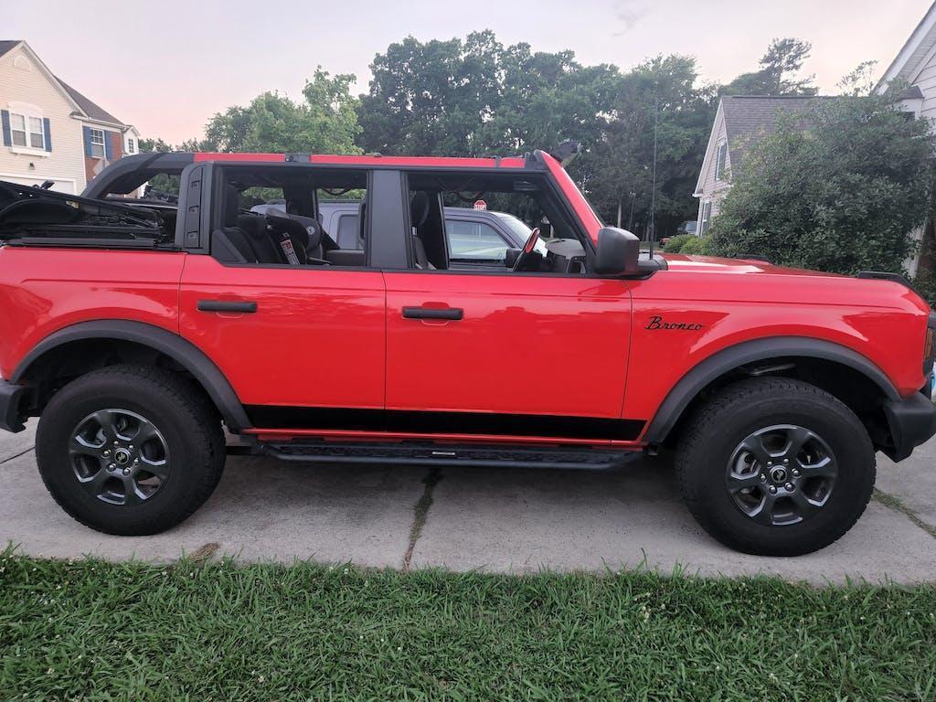 Lower Door Protection - 2021+ Bronco 4 Door - Speedlogix