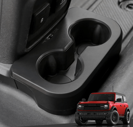 Mabett Removable Rear Dual Cup Holder for 2021 - 2024 Bronco - Speedlogix