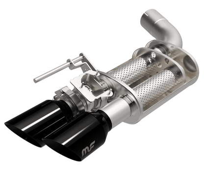 MagnaFlow Competition Cat - Back Cat - Back Exhaust, Quad Tips 2024 Mustang 5.0L - Speedlogix