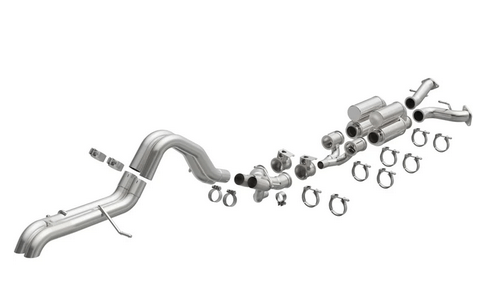 MagnaFlow Overland Cat - Back Exhaust 2021 - 2023 Bronco 3.0L - Speedlogix