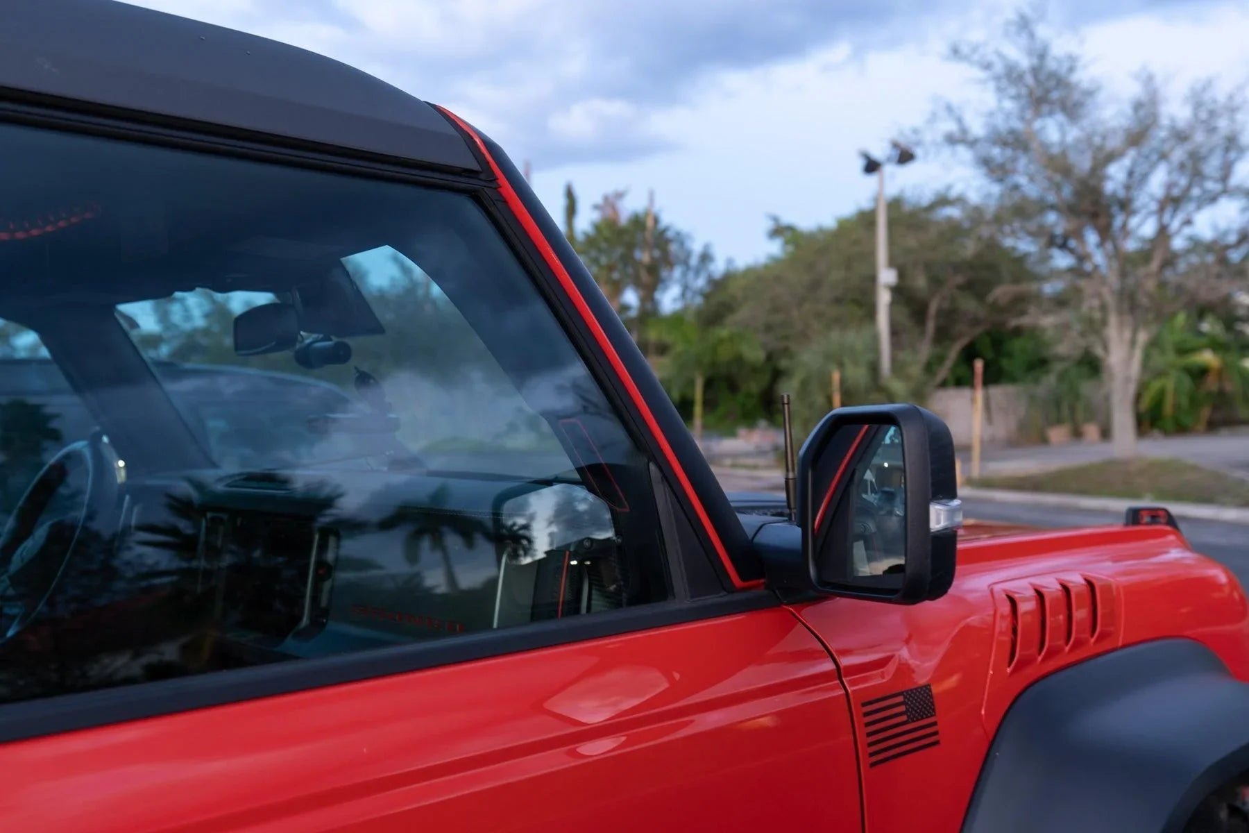 Matte Window Frame Black Out Kit - 2021+ Bronco - Speedlogix