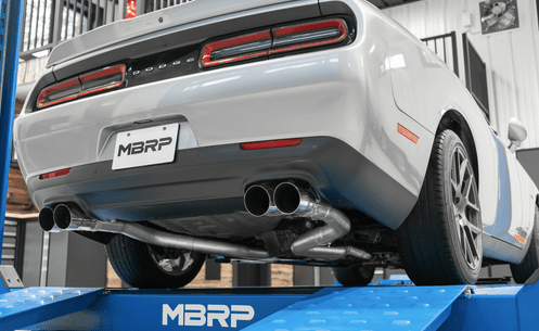 MBRP 3" Armor Lite Race Cat - Back Exhaust, Stainless Tips 2015 - 2016 Challenger 5.7L - Speedlogix