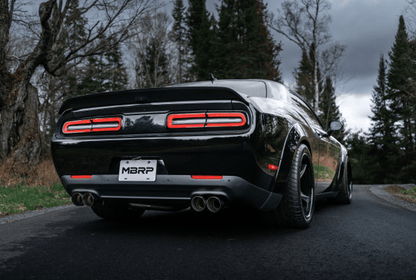 MBRP 3" Armor Lite Race Cat - Back Exhaust, Stainless Tips 2015 - 2023 Challenger 5.7L/6.2L/392/6.4L - Speedlogix