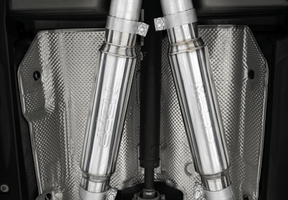 MBRP 3" Armor Lite Street Cat - Back Exhaust, Stainless Tips 2015 - 2016 Challenger 5.7L - Speedlogix