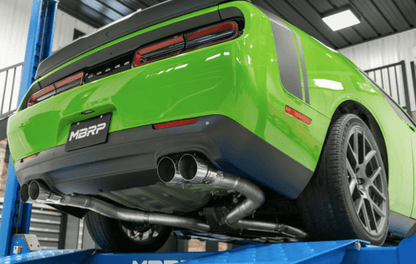 MBRP 3" Armor Lite Street Cat - Back Exhaust, Stainless Tips 2015 - 2023 Challenger 5.7L,6.2L,392,6.4L - Speedlogix