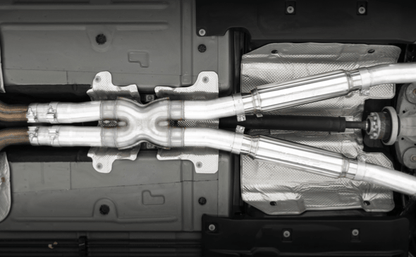 MBRP 3" Armor Lite Street Cat - Back Exhaust, Stainless Tips 2015 - 2023 Challenger 5.7L,6.2L,392,6.4L - Speedlogix