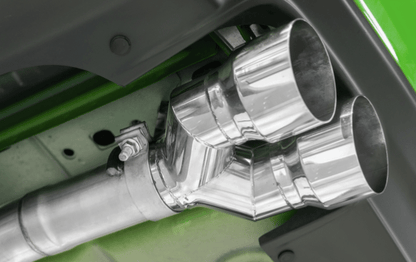 MBRP 3" Armor Lite Street Cat - Back Exhaust, Stainless Tips 2015 - 2023 Challenger 5.7L,6.2L,392,6.4L - Speedlogix