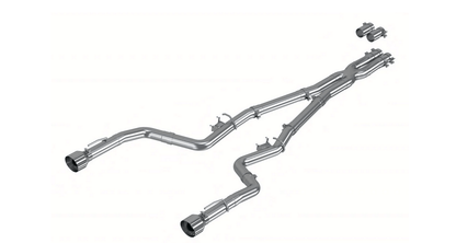 MBRP 3" Armor Lite Street Cat - Back Exhaust, Stainless Tips 2015 - 2023 Charger 5.7L/6.2L/392/6.4L - Speedlogix