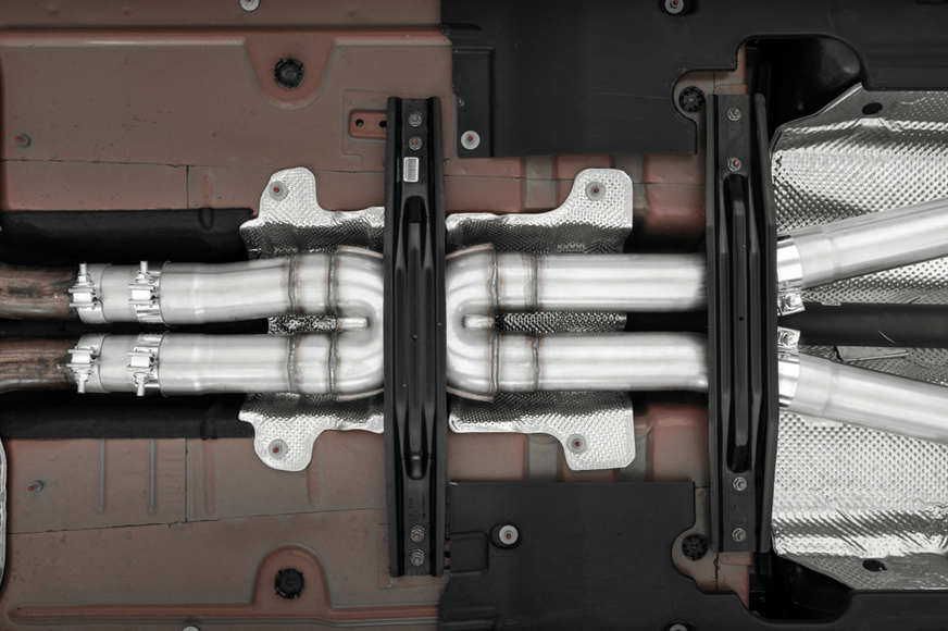 MBRP 3" Armor Lite Street Cat - Back Exhaust, Stainless Tips 2015 - 2023 Charger 5.7L/6.2L/392/6.4L - Speedlogix