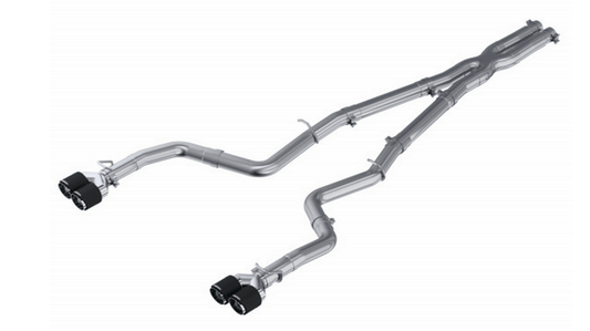 MBRP 3" Armor Pro Race Cat - Back Exhaust, Carbon Tips 2015 - 2016 Challenger 5.7L - Speedlogix