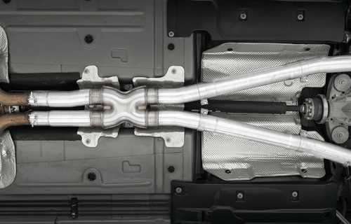 MBRP 3" Armor Pro Race Cat - Back Exhaust, Carbon Tips 2015 - 2016 Challenger 5.7L - Speedlogix