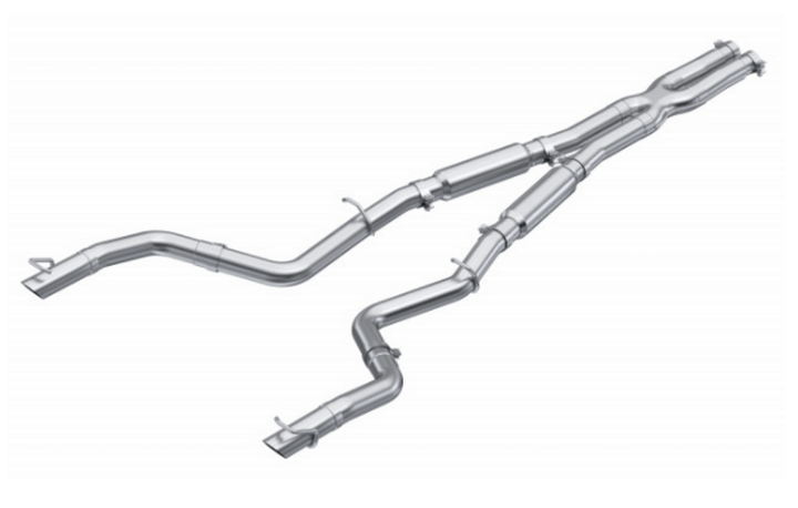 MBRP 3" Armor Pro Street Cat - Back Exhaust 2015 - 2016 Challenger 5.7L - Speedlogix
