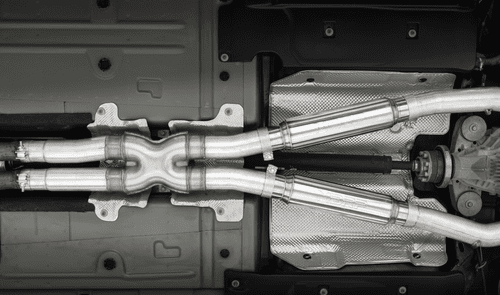 MBRP 3" Armor Pro Street Cat - Back Exhaust, Carbon Tips 2015 - 2016 Challenger 5.7L - Speedlogix