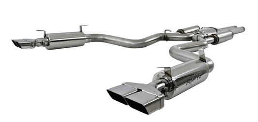 MBRP 3" Armor Pro Street Cat - Back Exhaust, Stainless Tips 2009 - 2014 Challenger 6.1L/392/6.4L - Speedlogix