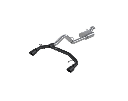 MBRP Armor BLK Tour Cat - Back Exhaust 2021 - 2023 Bronco 2.3L/2.7L - Speedlogix
