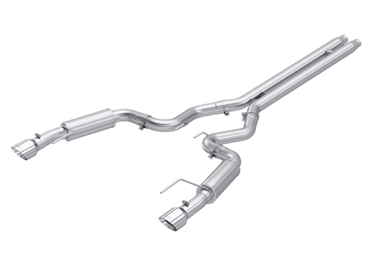 MBRP Armor Lite Race Cat - Back Exhaust, Polished Tips 2024 Mustang 5.0 - Speedlogix