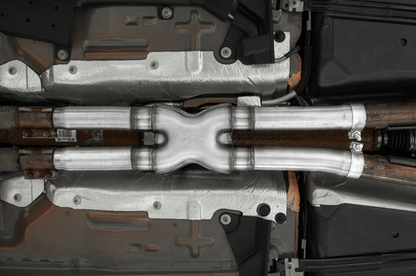 MBRP Armor Plus Race Mid - Pipes 2024 Mustang 5.0L - Speedlogix