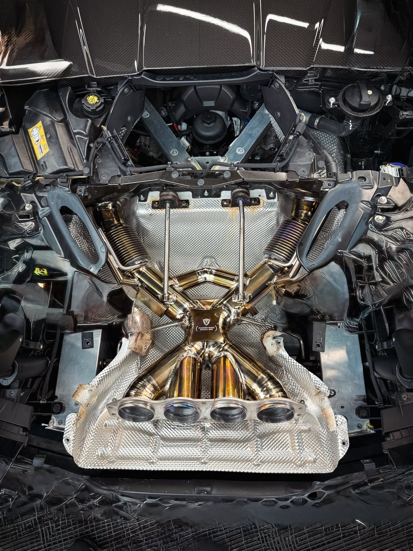 Mclaren 765LT F1 Race Exhaust System - Speedlogix