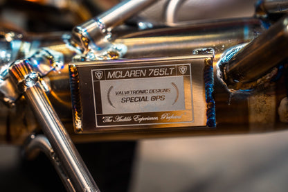 Mclaren 765LT F1 Race Exhaust System - Speedlogix