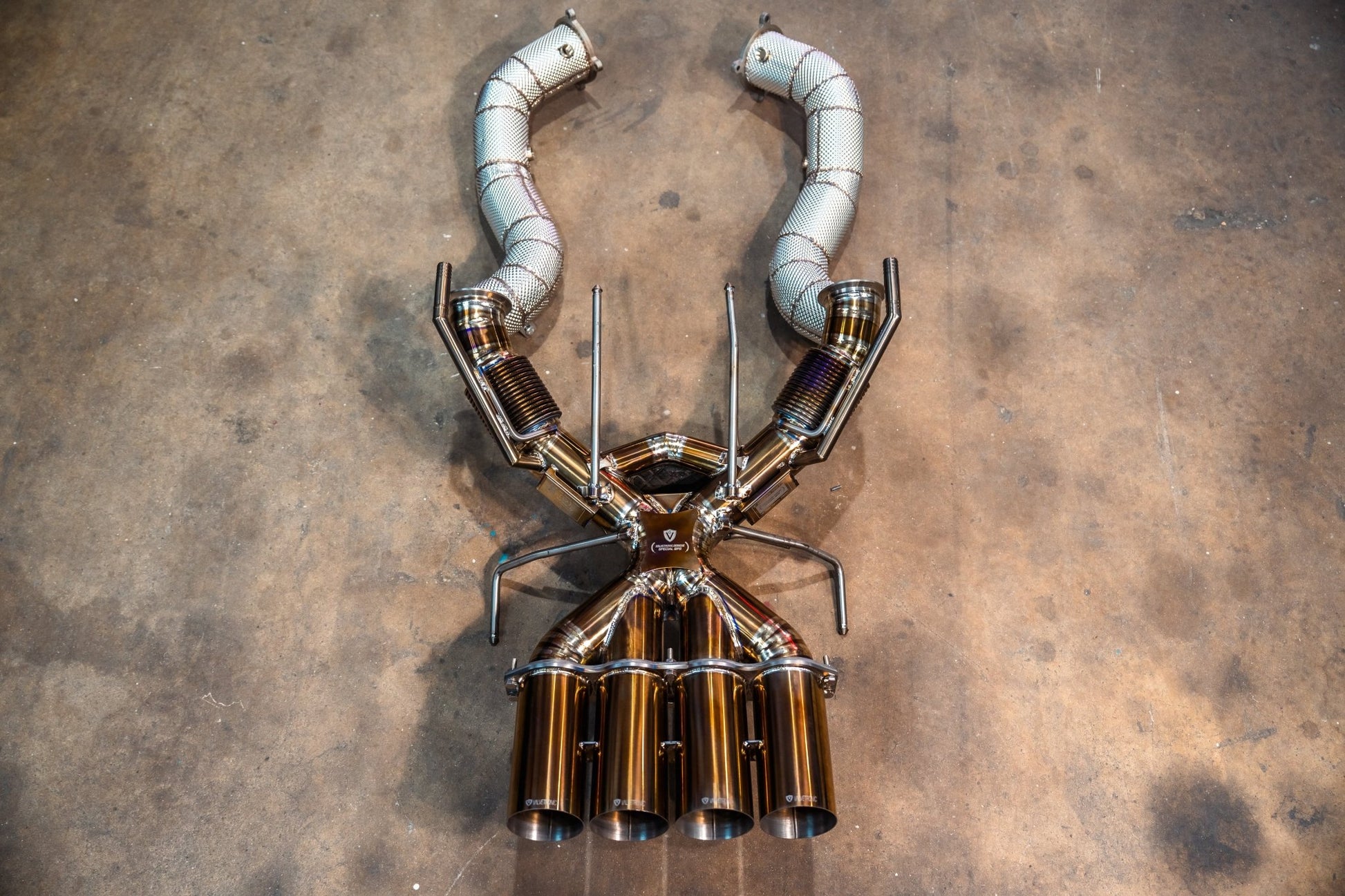 Mclaren 765LT F1 Race Exhaust System - Speedlogix