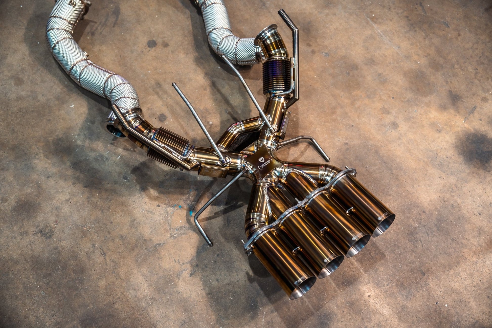 Mclaren 765LT F1 Race Exhaust System - Speedlogix