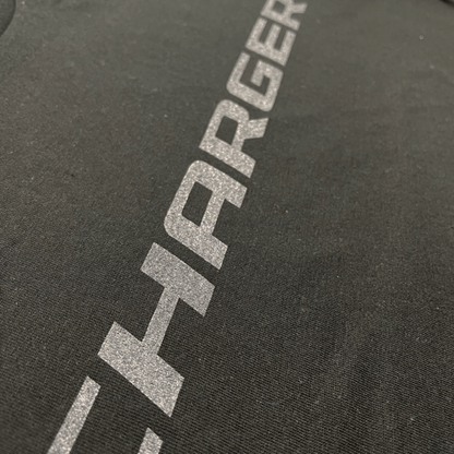 Mens Blackout Dodge Charger T-shirt - Speedlogix