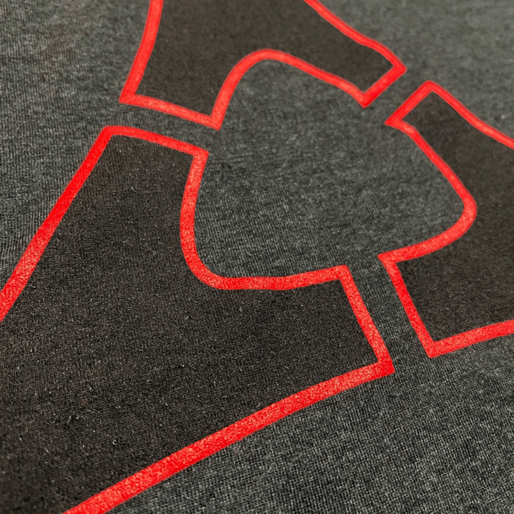 Mens Dodge Fratzog T-shirt - Heather Black Triblend - Speedlogix