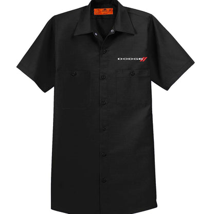 Mens Dodge Mechanic Shirt - Black - Speedlogix