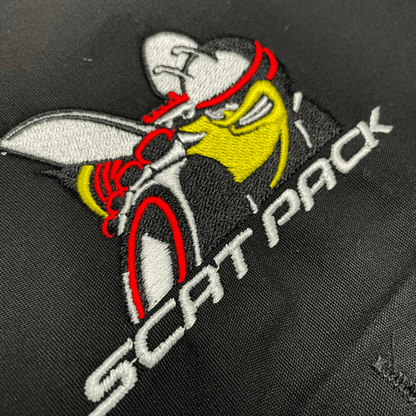 Mens Dodge Scat Pack Mechanic Shirt - Black - Speedlogix