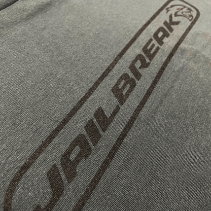 Mens Dodge SRT Hellcat JAILBREAK T-shirt - Charcoal - FINAL SALE - Speedlogix