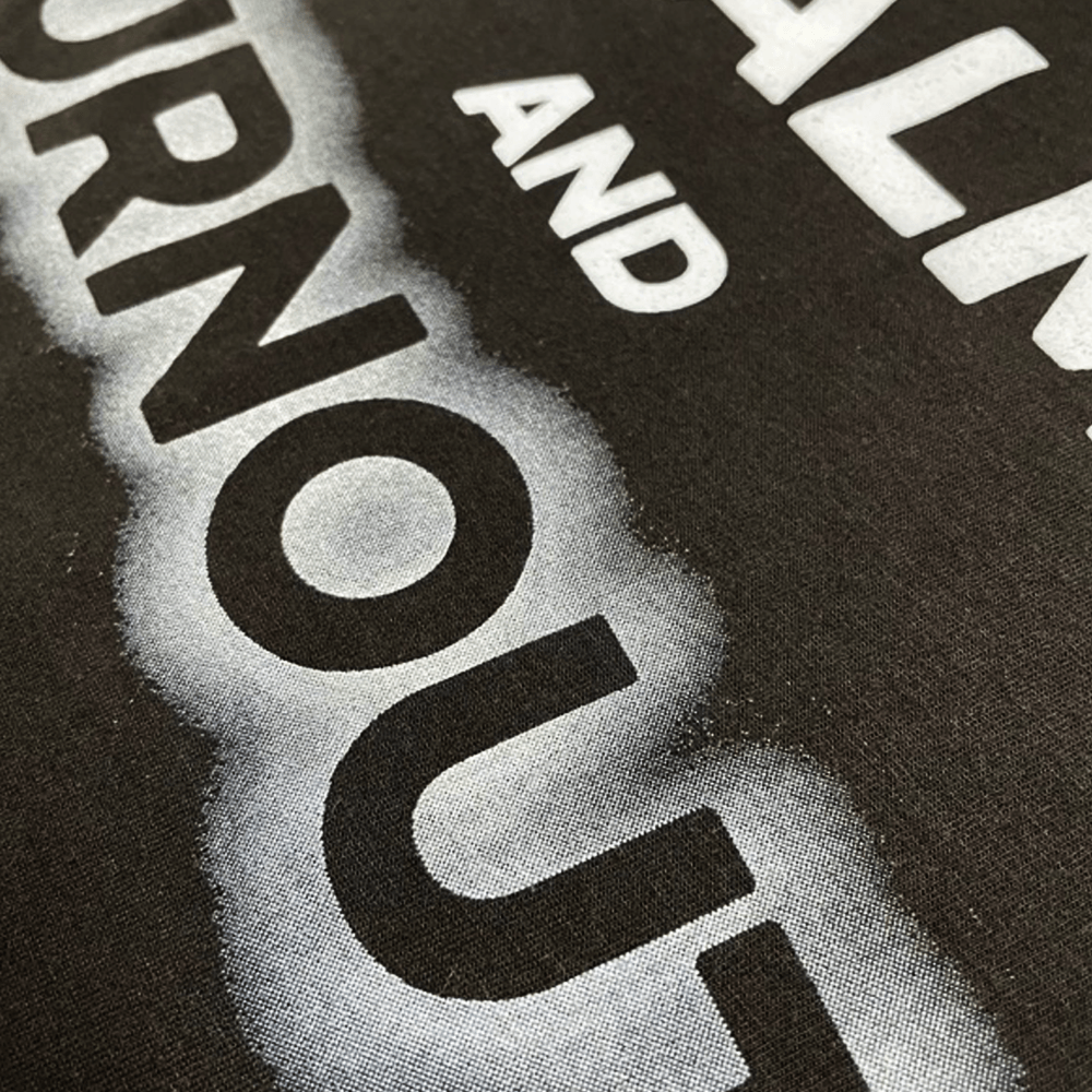 Mens Dodge SRT Hellcat “Keep Calm and Burnout” T-shirt (Black) - FINAL SALE - Speedlogix