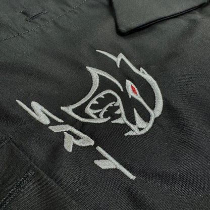 Mens Dodge SRT Hellcat REDEYE Mechanic Shirt - Black - Speedlogix