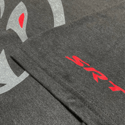 Mens Dodge SRT Hellcat REDEYE T-shirt - Heather Black Triblend - Speedlogix