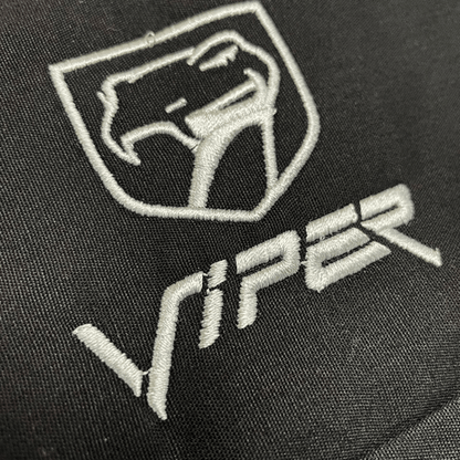 Mens Dodge SRT Viper Sneaky Pete Mechanic Shirt - Black - Speedlogix