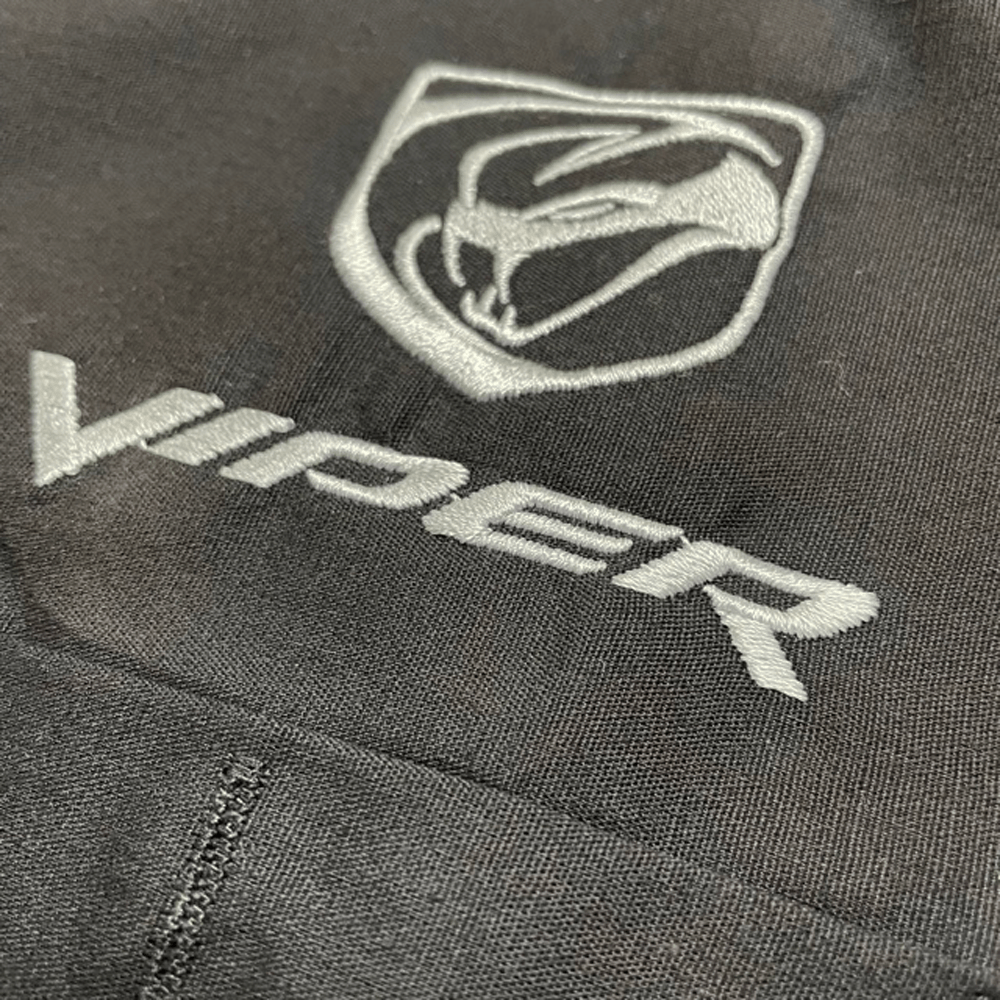 Mens Dodge SRT Viper Stryker Mechanic Shirt - Black - Speedlogix