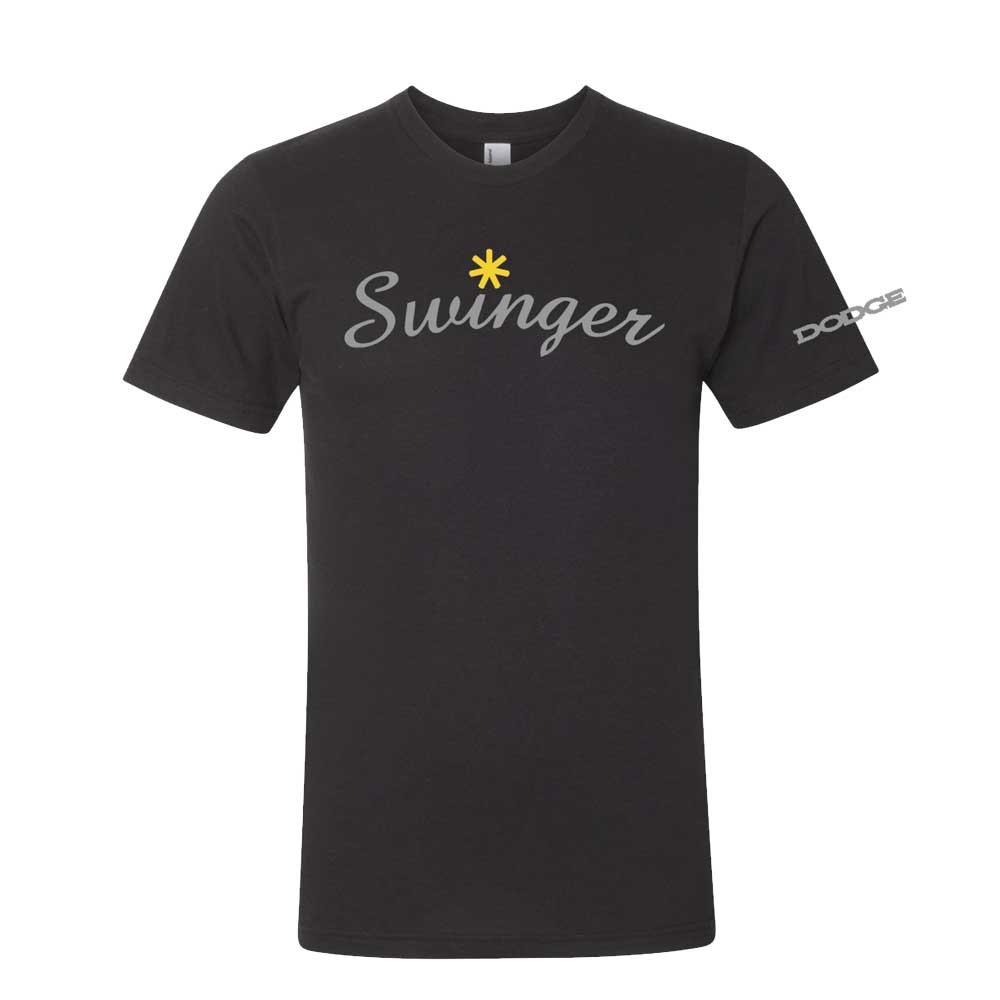Mens Dodge Swinger T-shirt (Black) - Speedlogix