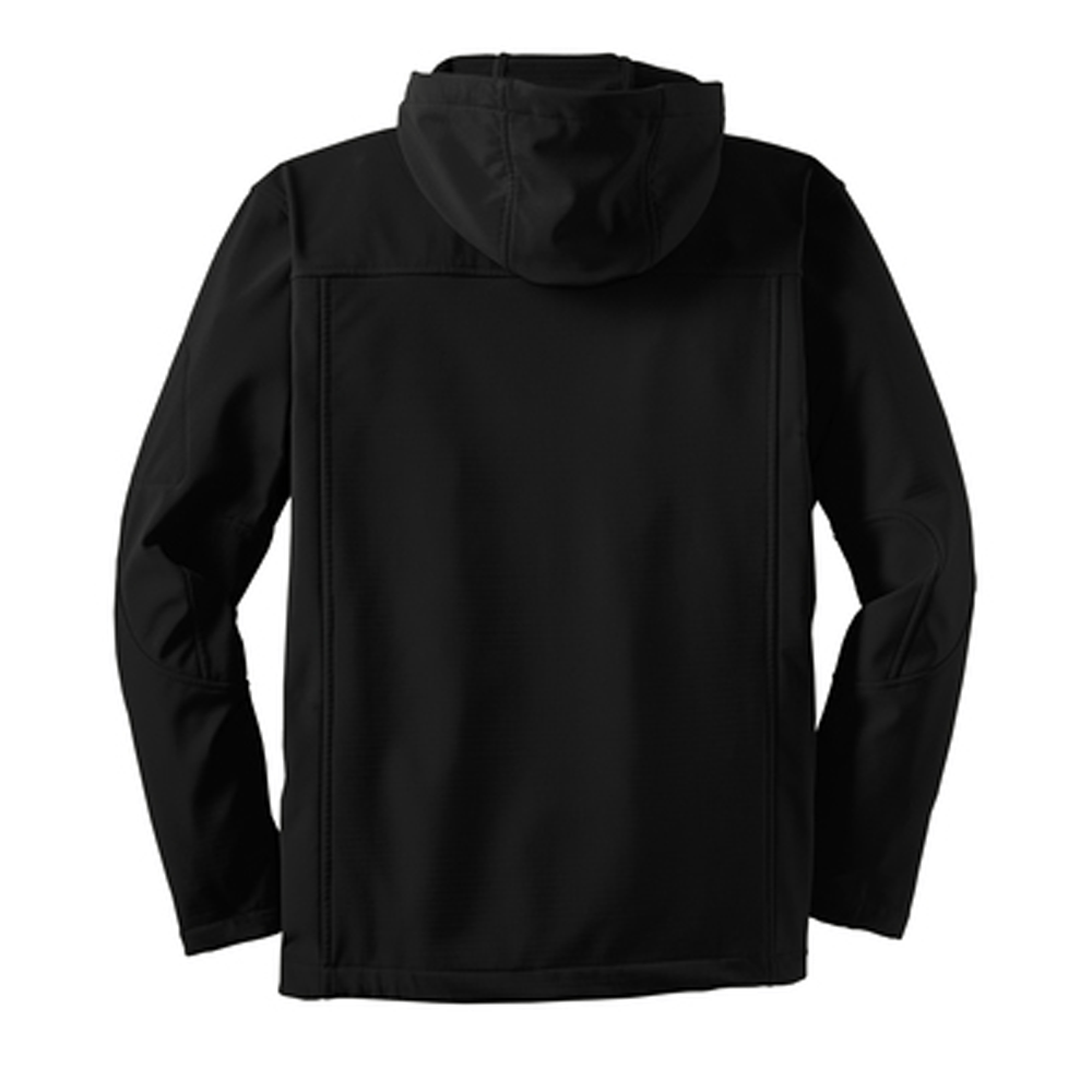 Mens Dodge® Viper Sneaky Pete Hooded Softshell Jacket - Black - Speedlogix